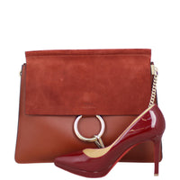 Chloe Faye Medium Shoulder Bag Shoe