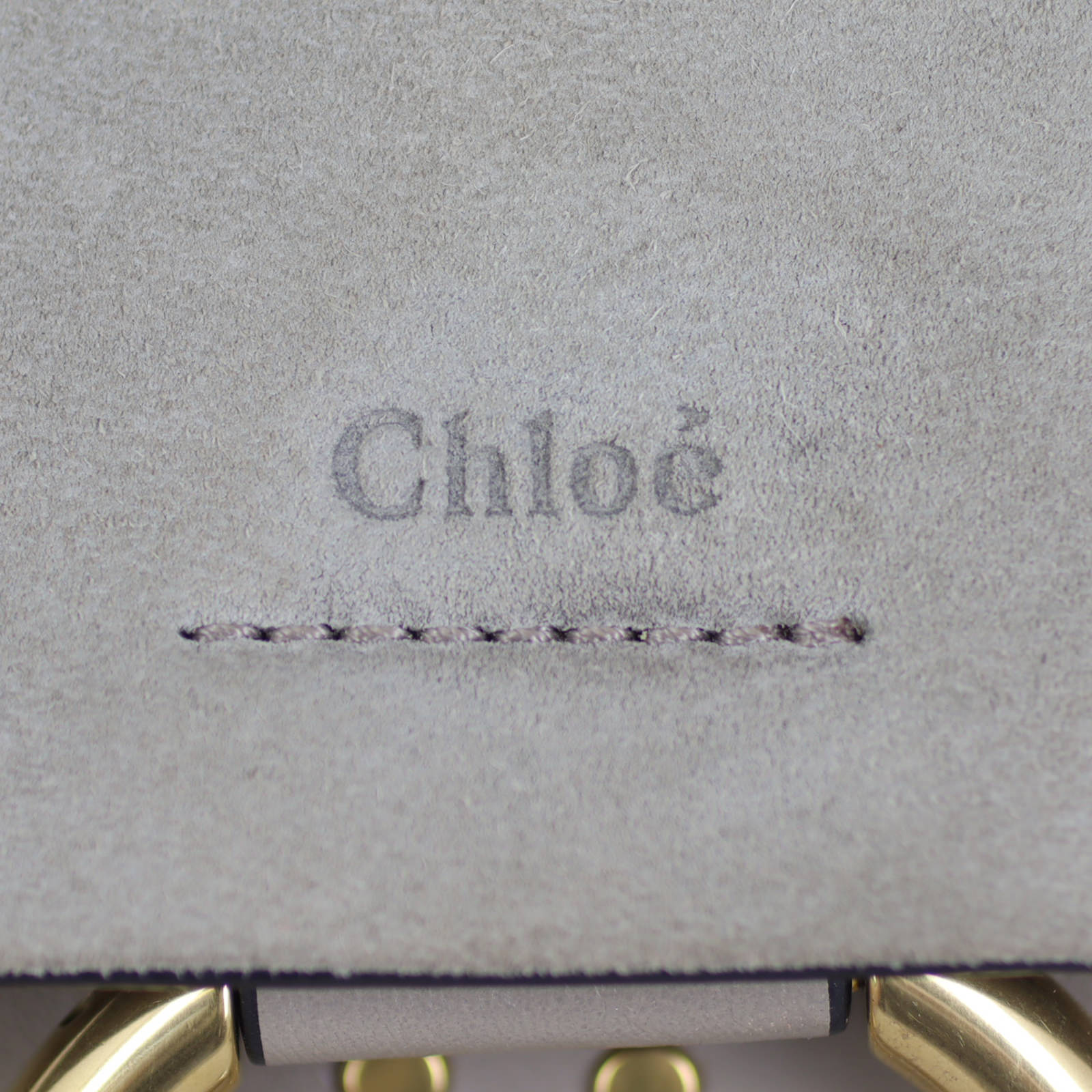 Chloé Faye Studded Shoulder Bag Exterior
