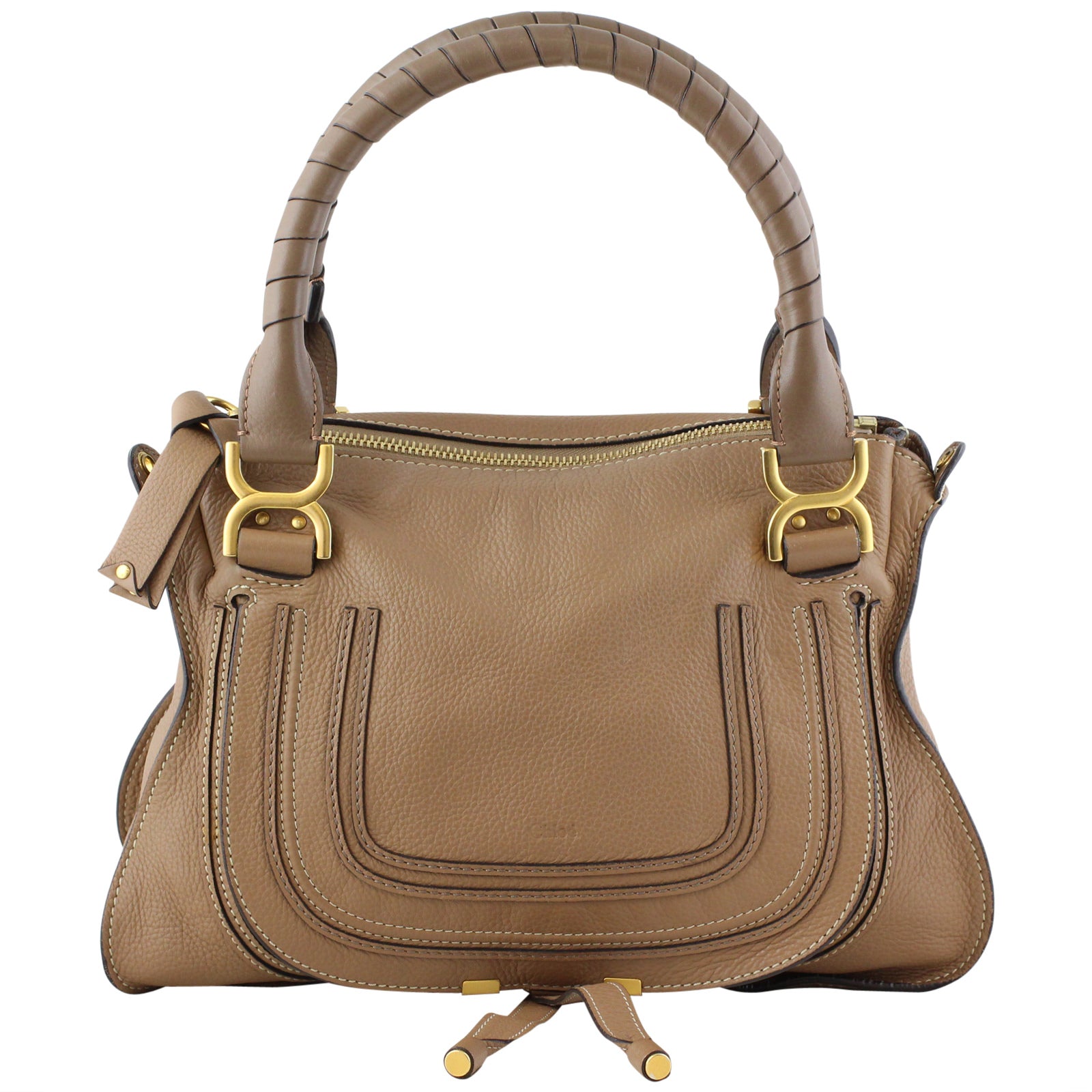 Chloe Marcie Medium Satchel Front