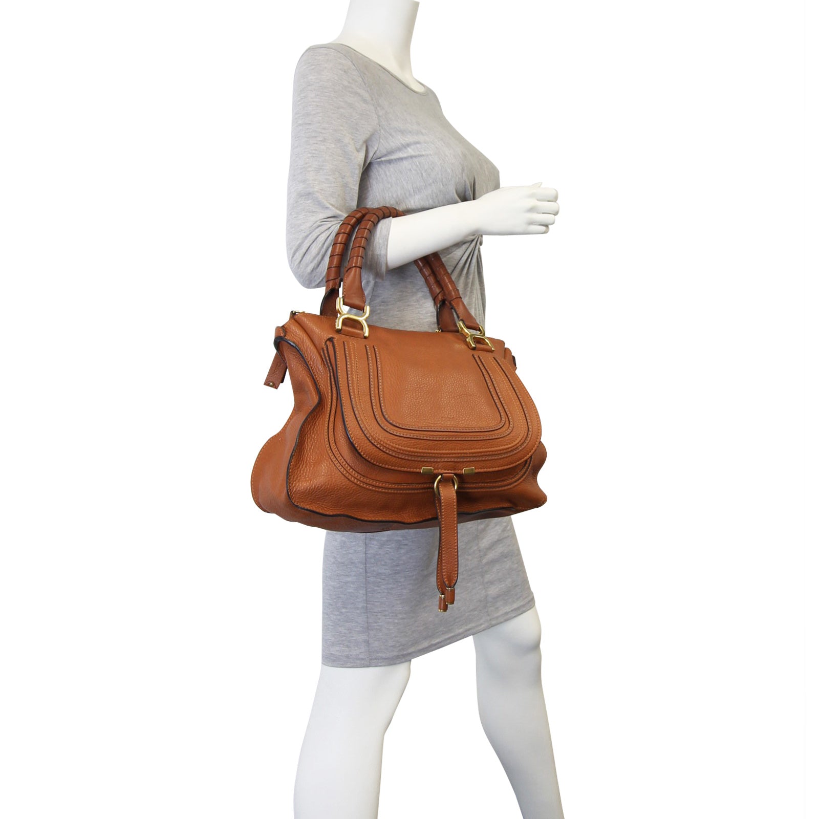 Chloe Marcie Medium Satchel Mannequin