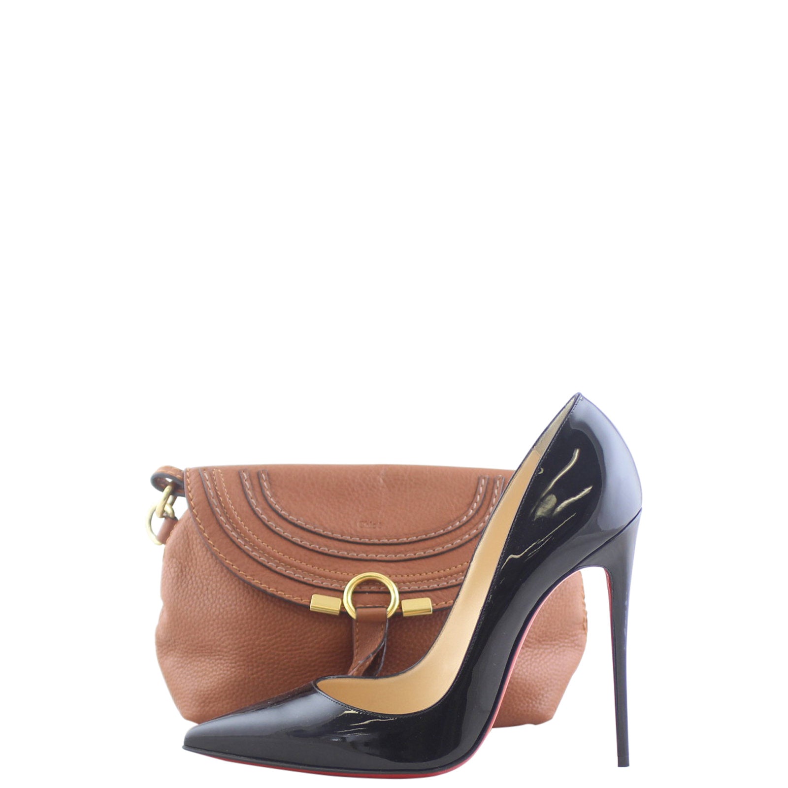 Chloe Marcie Pochette Crossbody Bag Scale