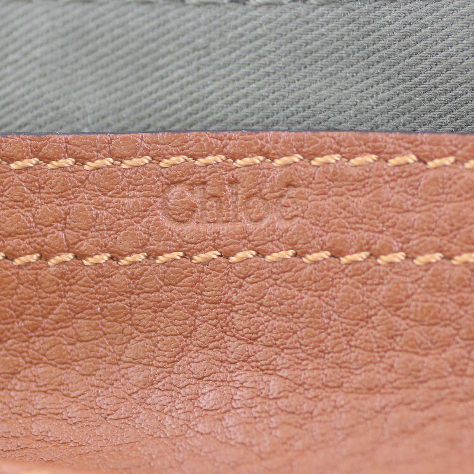 Chloe Marcie Pochette Crossbody Bag Stamp