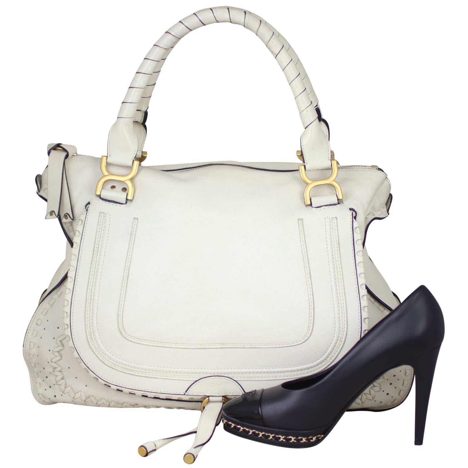 Chloe Marcie Satchel Large Shoe