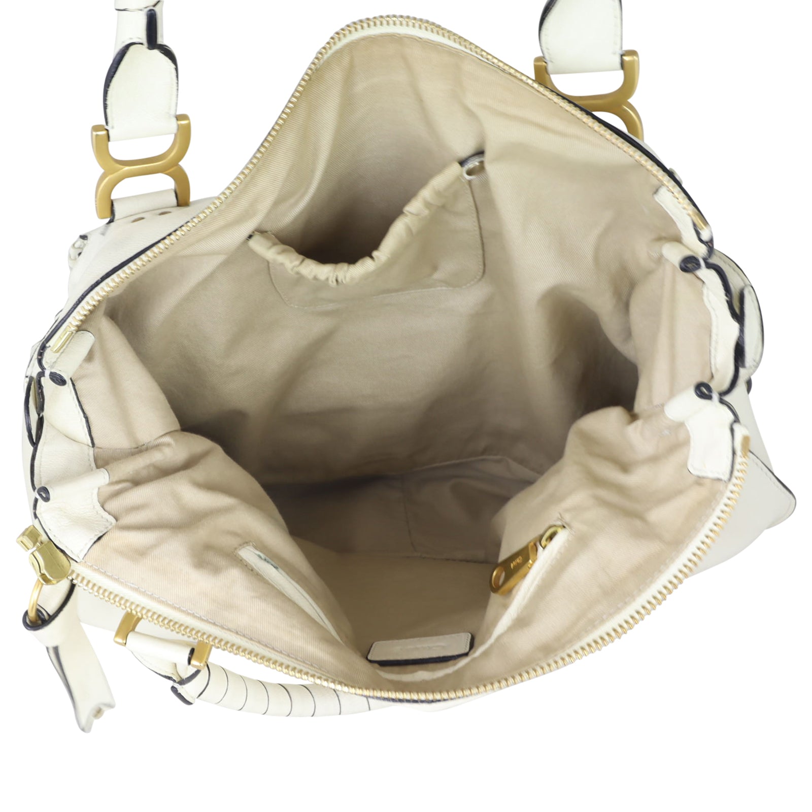 Chloe Marcie Satchel Large Whole interior