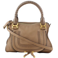 Chloe Marcie Medium Satchel Front Strap