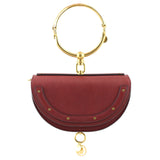 Chloé Nile Minaudière Bracelet Bag hanging