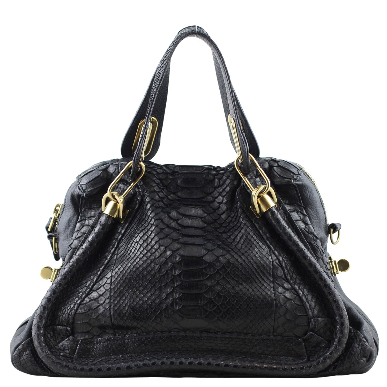 Chloé Paraty Python Medium Bag back