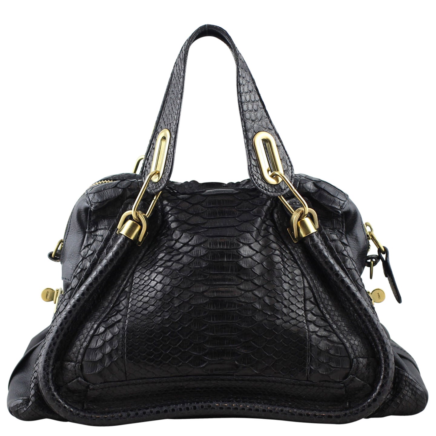 Chloé Paraty Python Medium Bag front