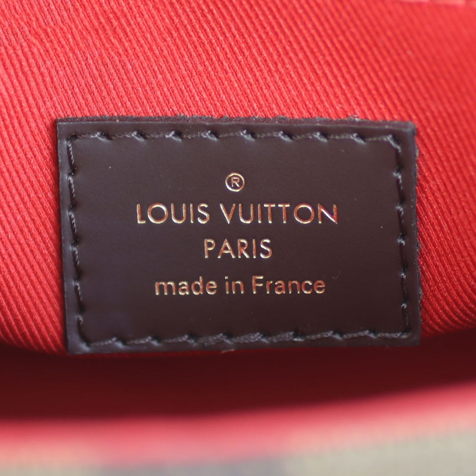 Louis Vuitton Croisette Damier Ebene Stories Stamp