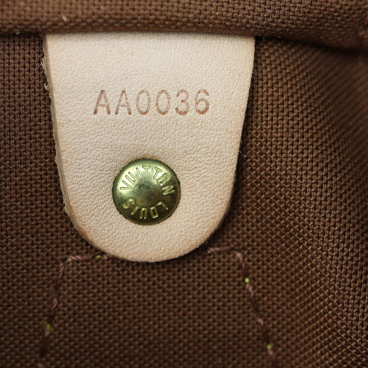 Louis Vuitton Speedy 35 Monogram Date code
