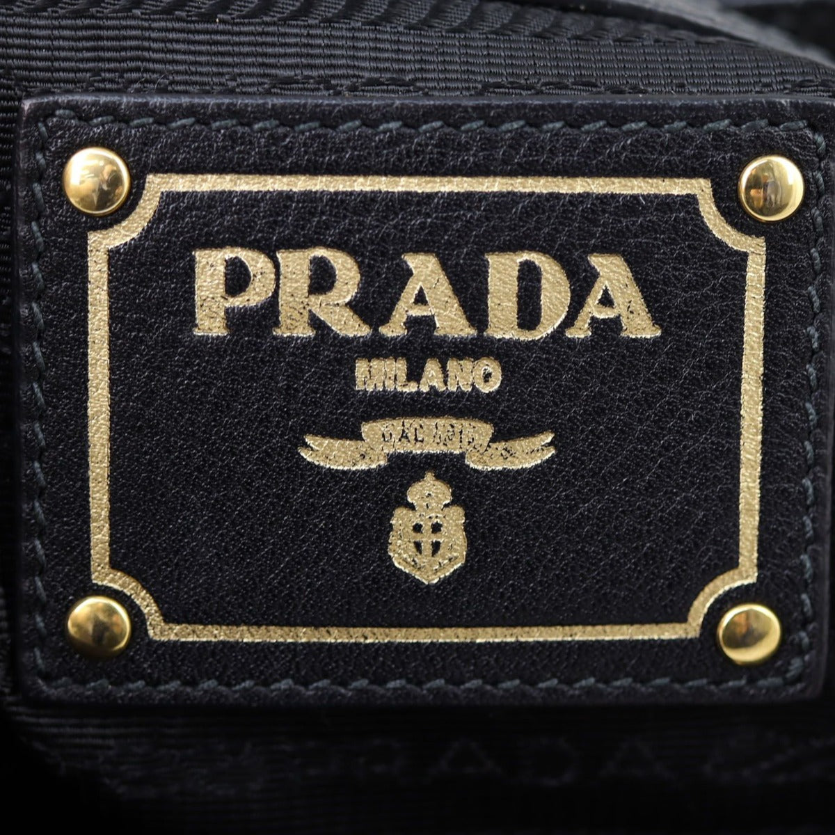 Prada Vitello Daino Shopping Tote Stamp
