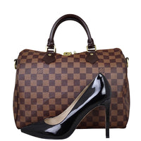 Louis Vuitton Speedy 30 Bandouliere Damier Ebene