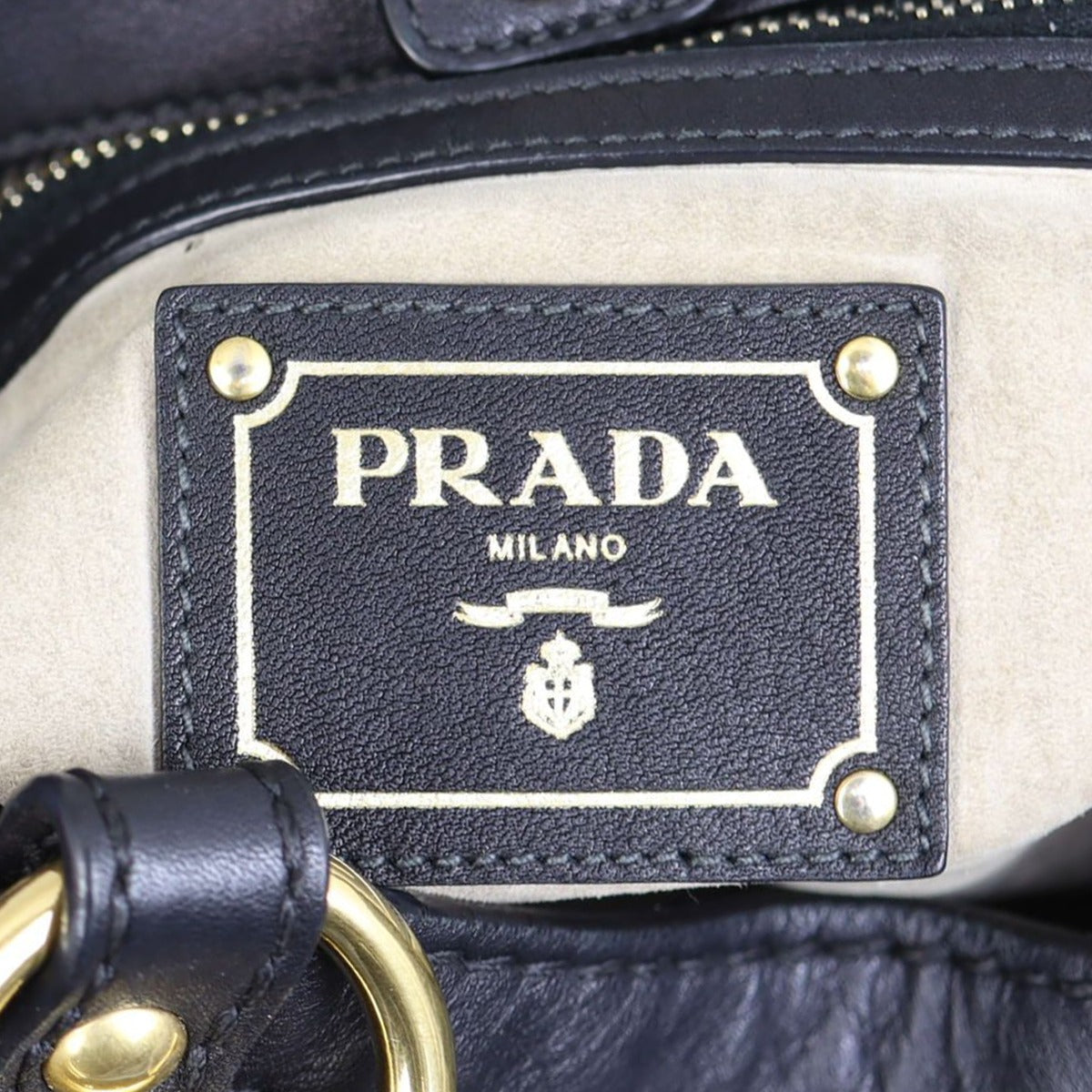 Prada Soft Calf Large Tote Stamp

