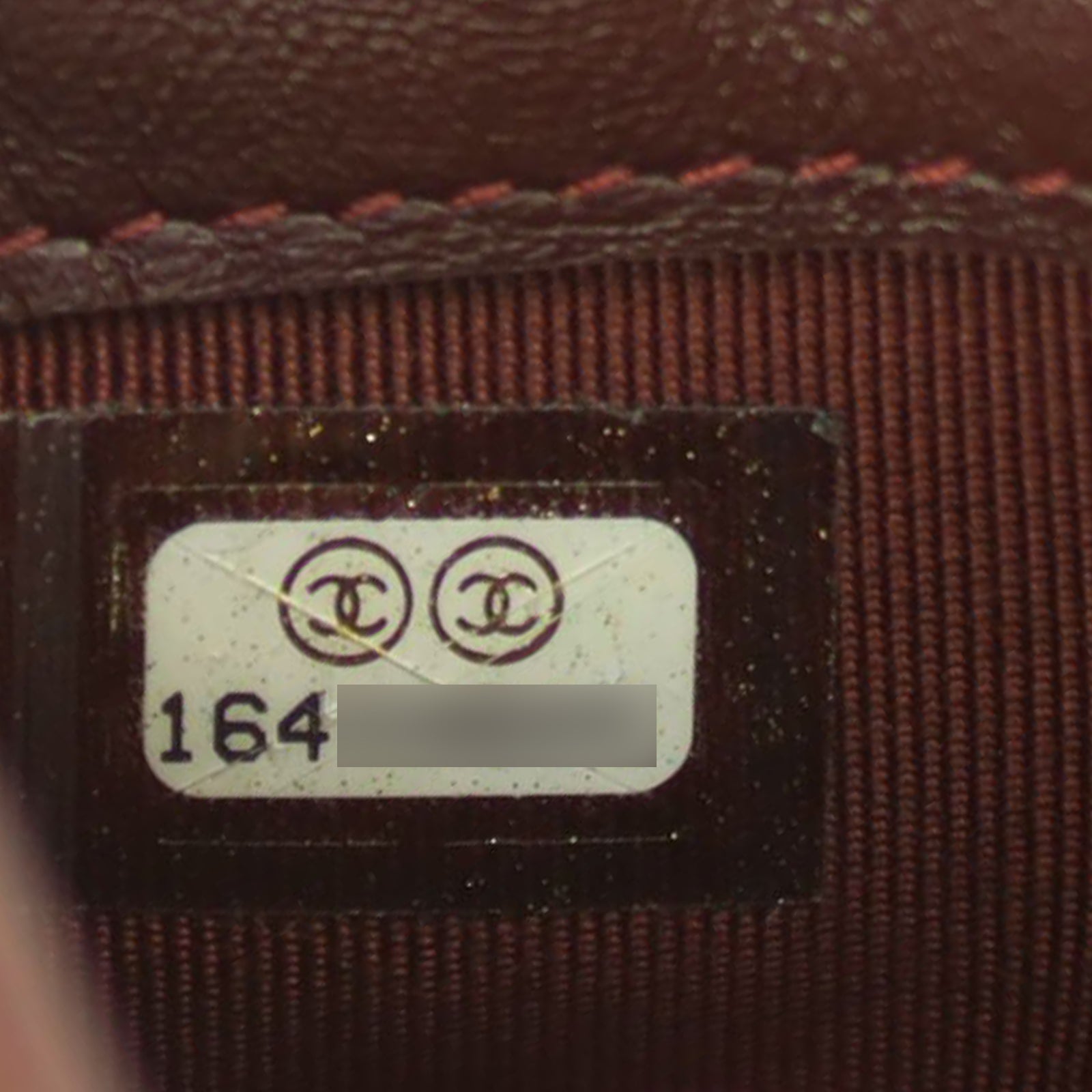 Chanel CC Yen Wallet  Date code