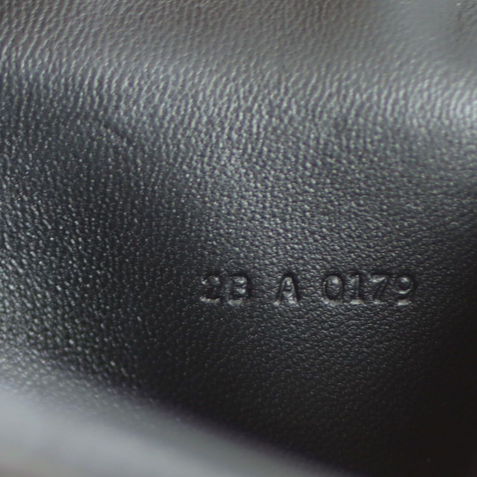 Givenchy GV3 Croc Embossed Wallet on Strap Date code