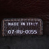 Dior Embroidered Leather Saddle Bag Date code