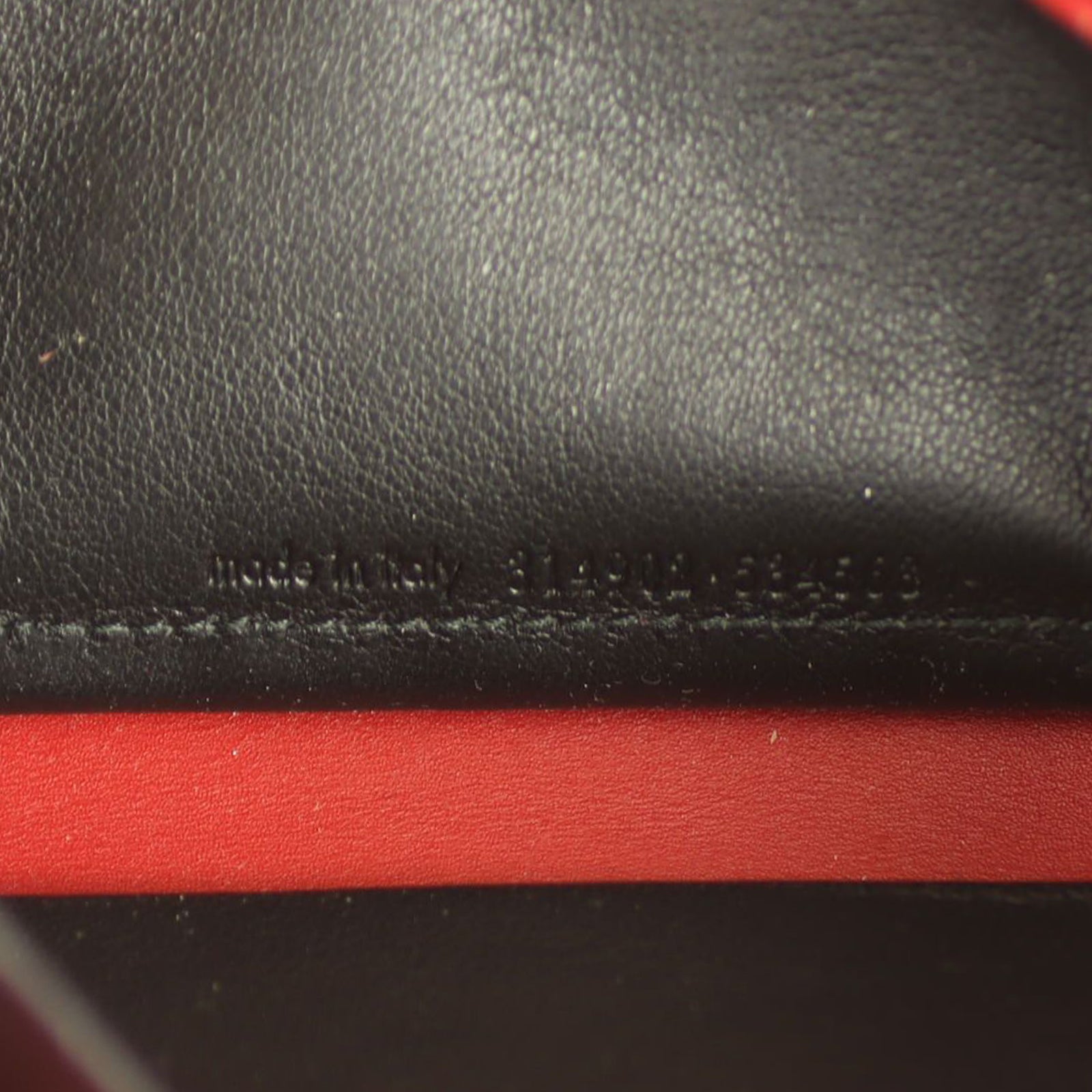 Saint Laurent Vernice Diamond Classique Wallet Date code