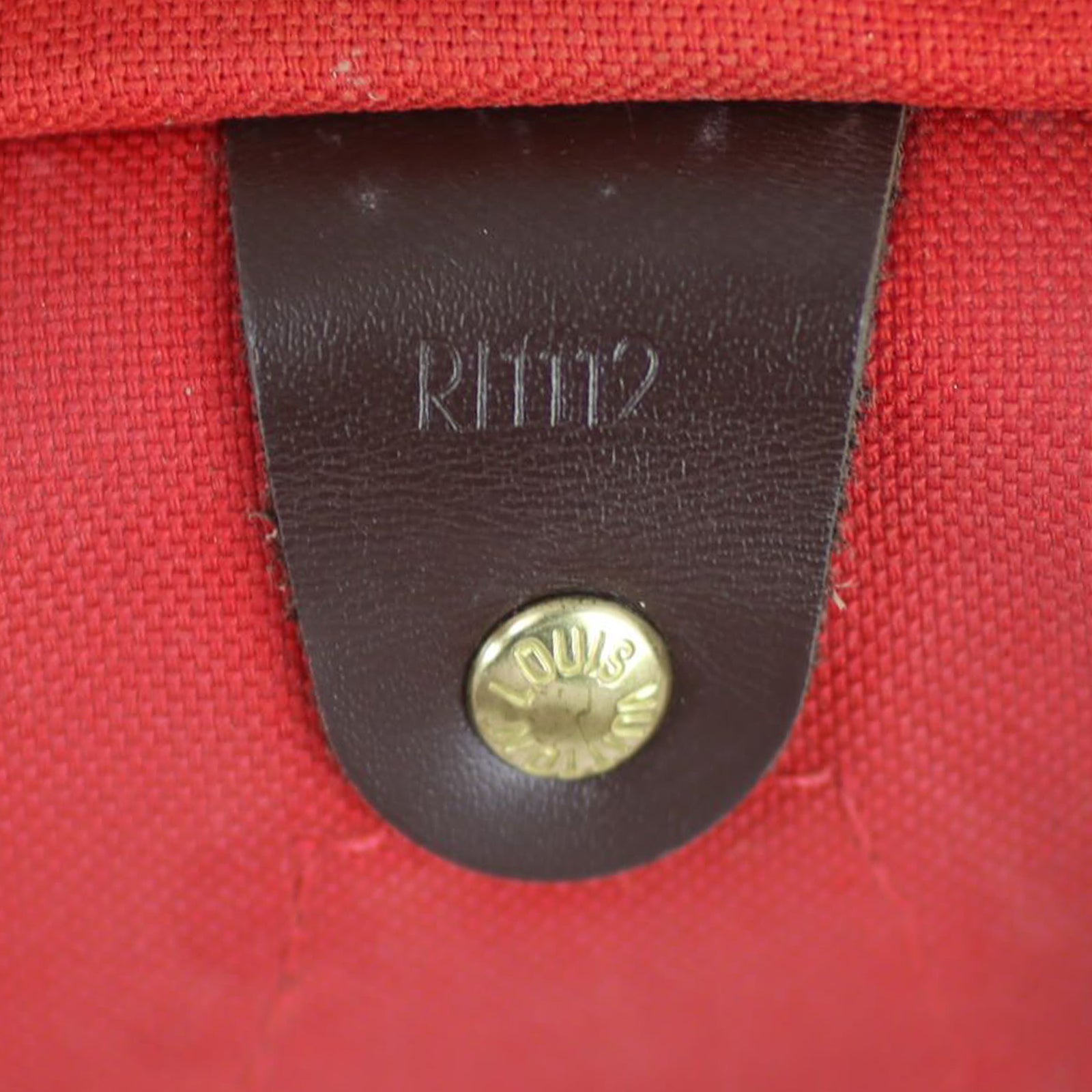 Louis Vuitton Speedy 35 Damier Ebene Date code