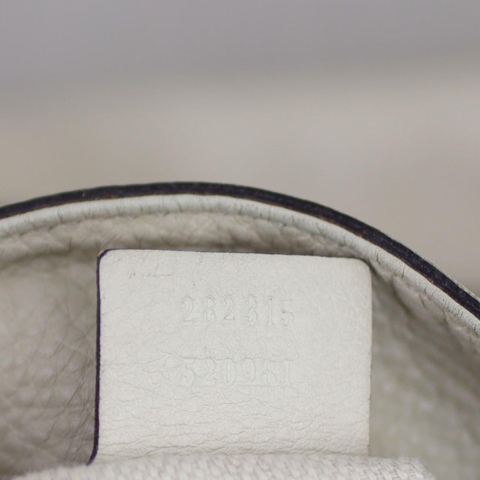 Gucci GG Canvas Peggy Bamboo Tote Date code