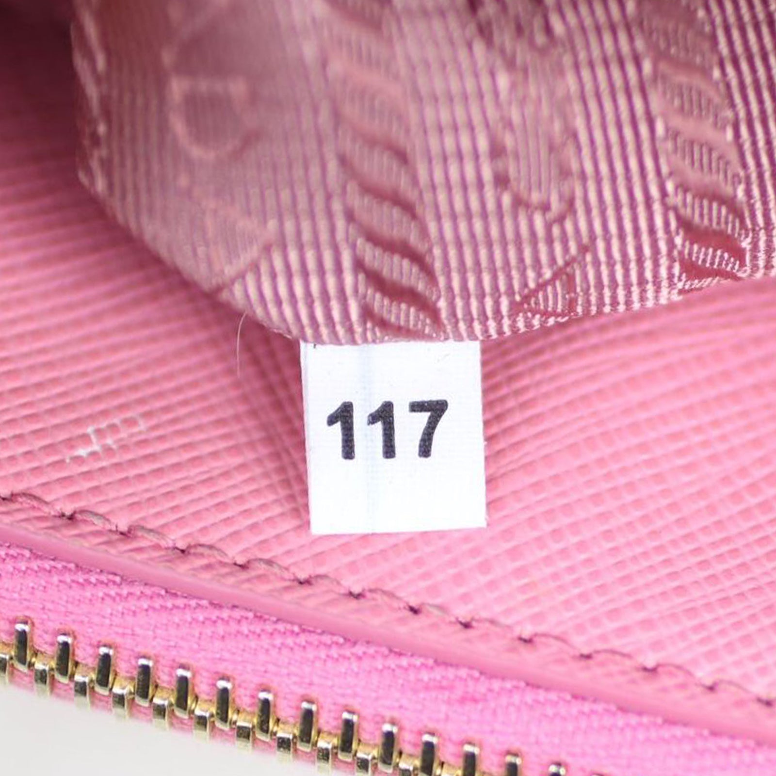 Prada Saffiano Lux Galleria Double Zip Tote Small Date code