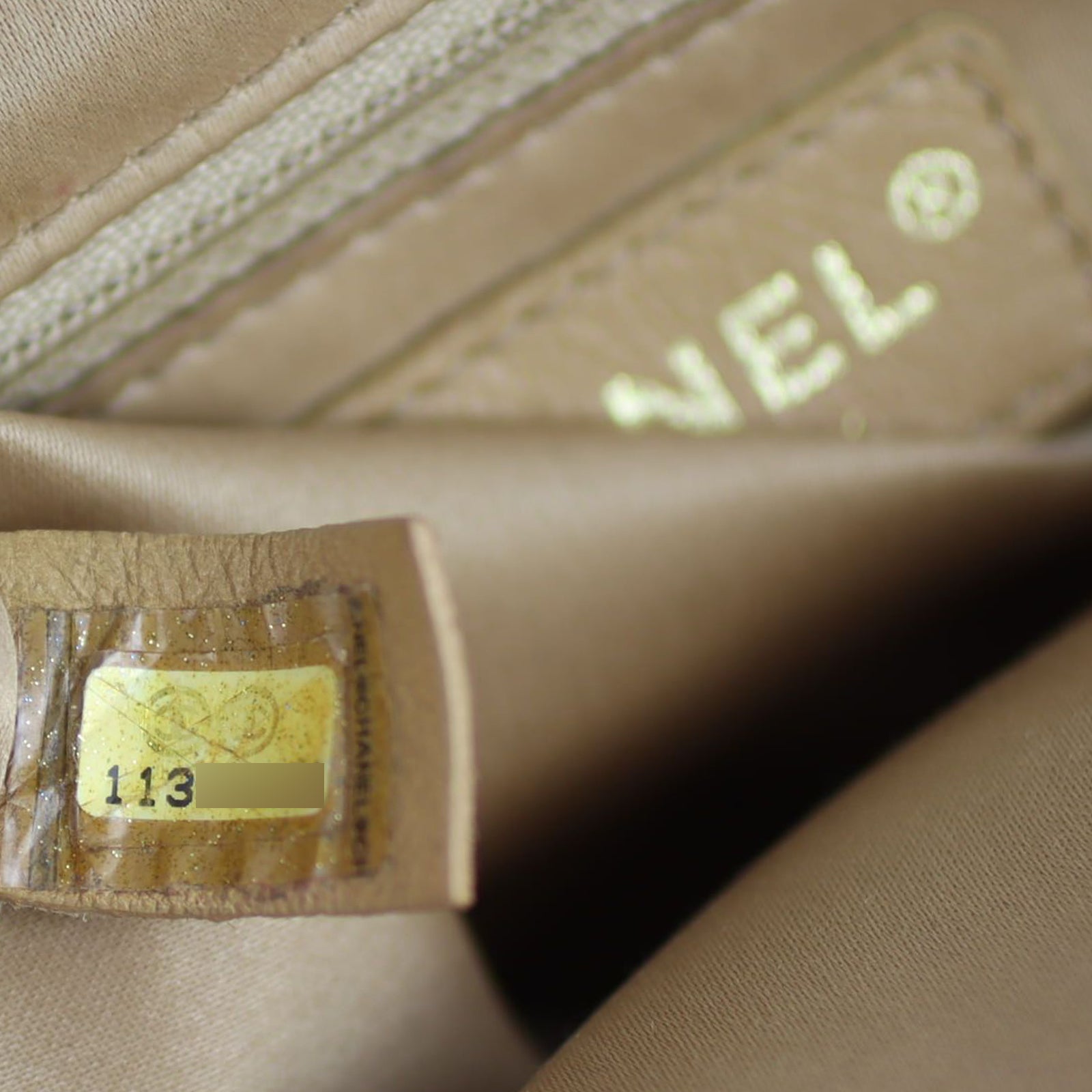 Chanel Rock and Chain Hobo Date code