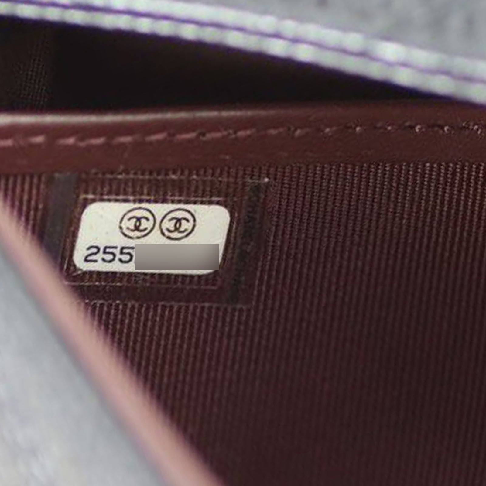 Chanel Classic Flap Long Wallet Date code