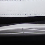 Saint Laurent Monogram Croc Embossed Flap Large Wallet Date code