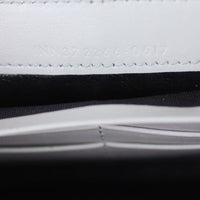 Saint Laurent Monogram Croc Embossed Flap Large Wallet Date code