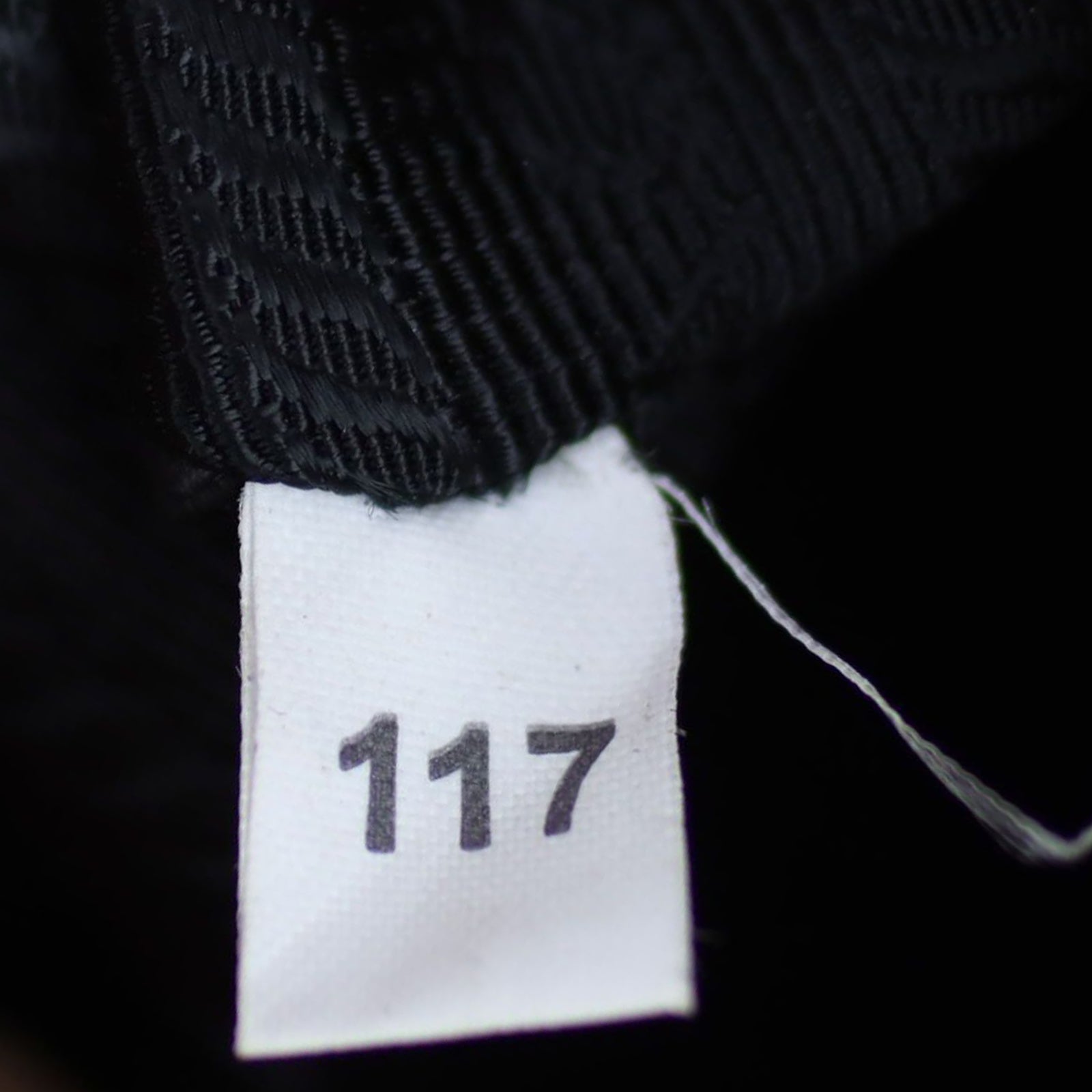 Prada Twin Pocket Glace Calfskin Tote Date code