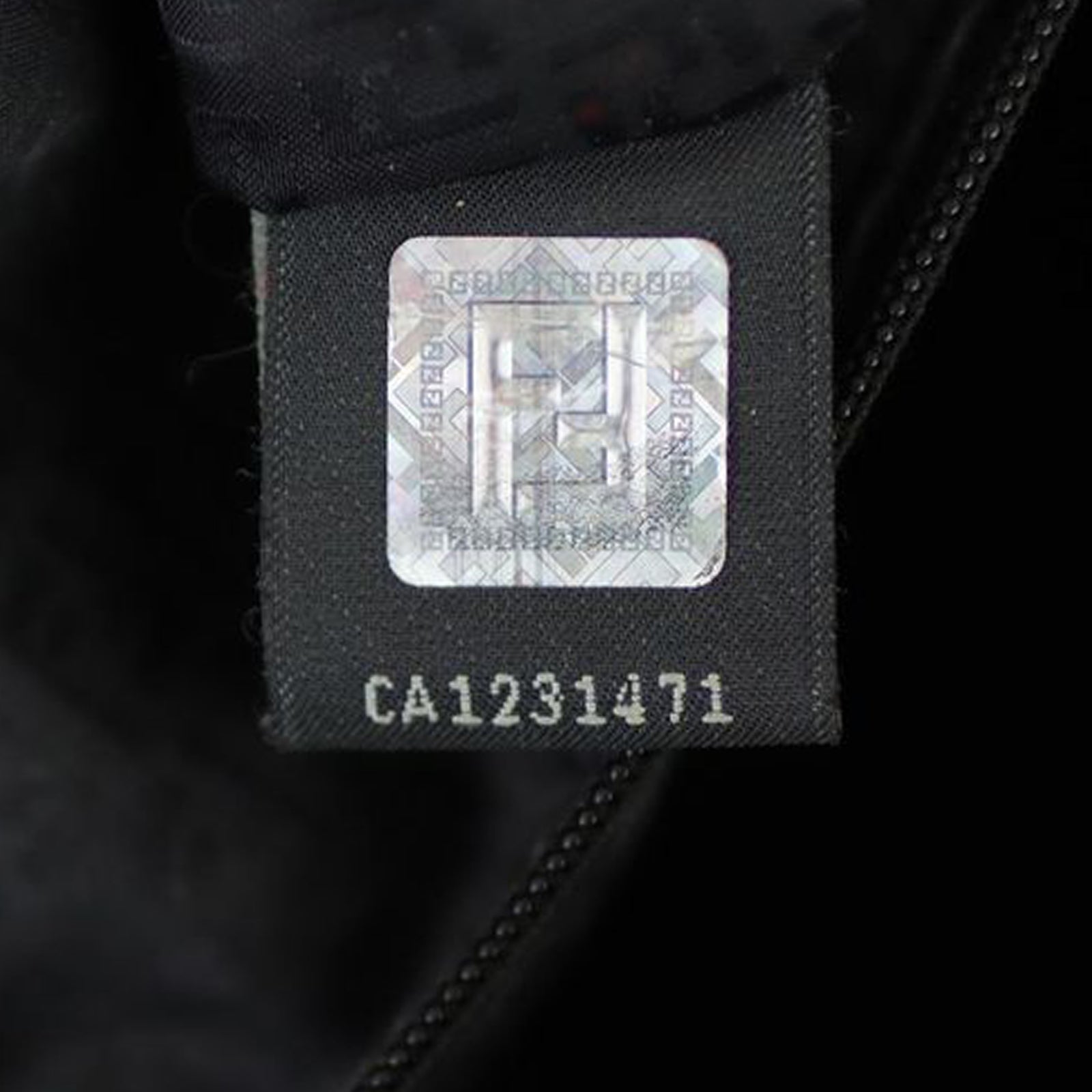 Fendi Zucca Roll Tote Mamma Baguette Print Date code