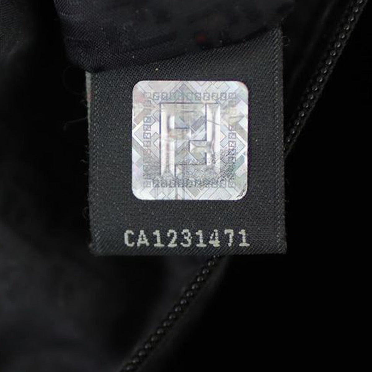 Fendi Zucca Roll Tote Mamma Baguette Print Date code
