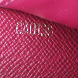 Louis Vuitton Clemence Wallet Monogram Fuchsia Date code