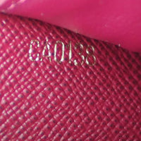 Louis Vuitton Clemence Wallet Monogram Fuchsia Date code