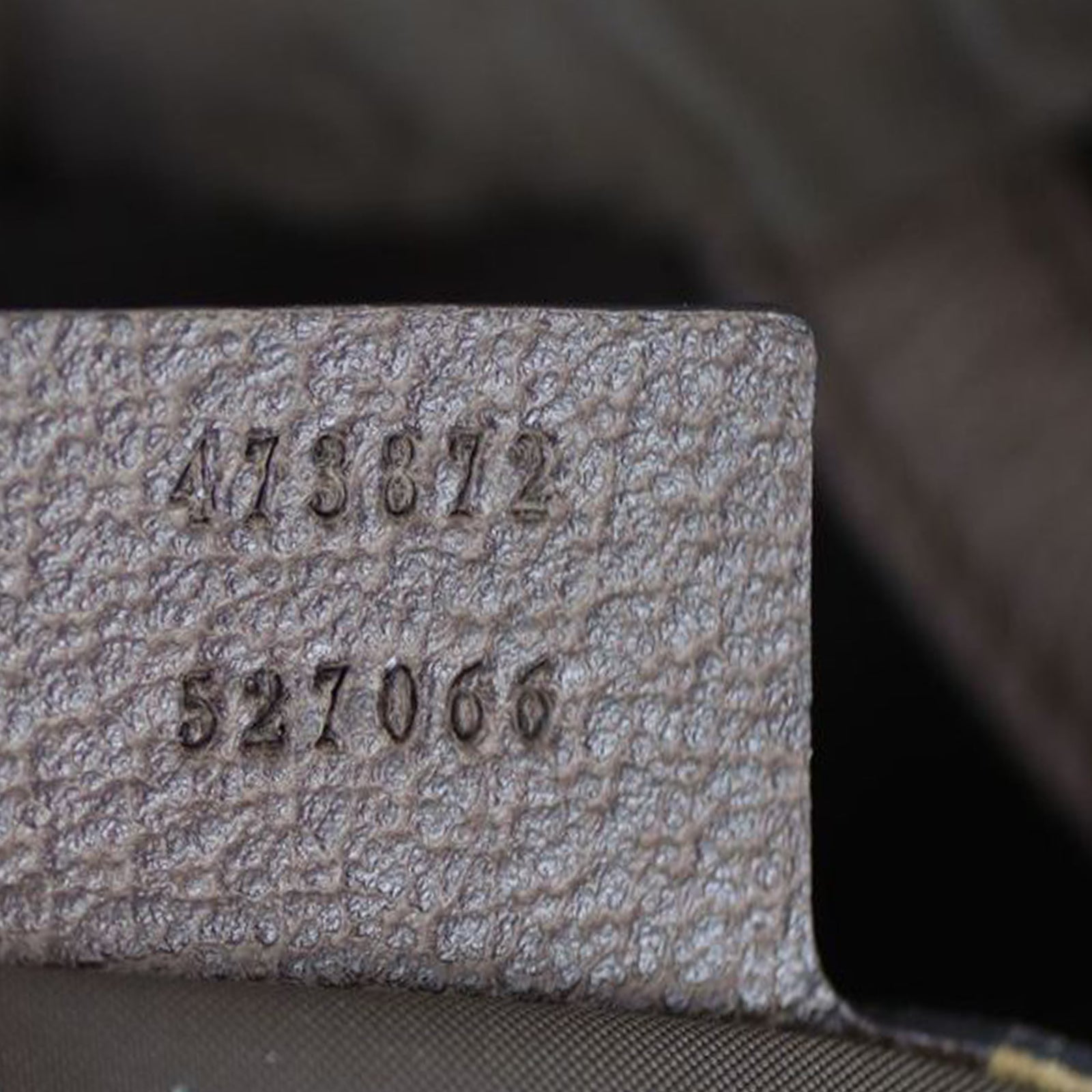 Gucci GG Supreme Neo Vintage Drawstring Backpack Date code