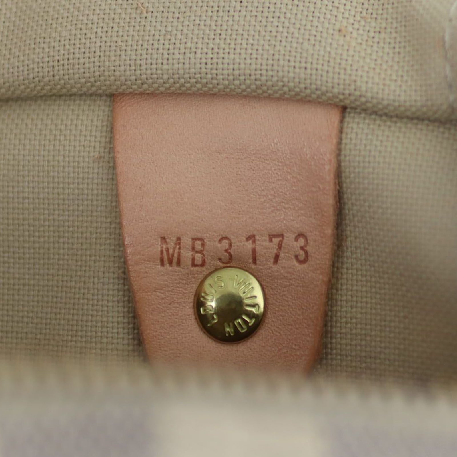 Louis Vuitton Speedy 30 Damier Azur Date code