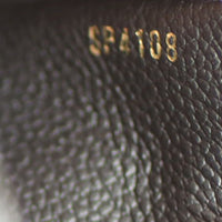 Louis Vuitton Zoe Wallet Monogram Empreinte Date code