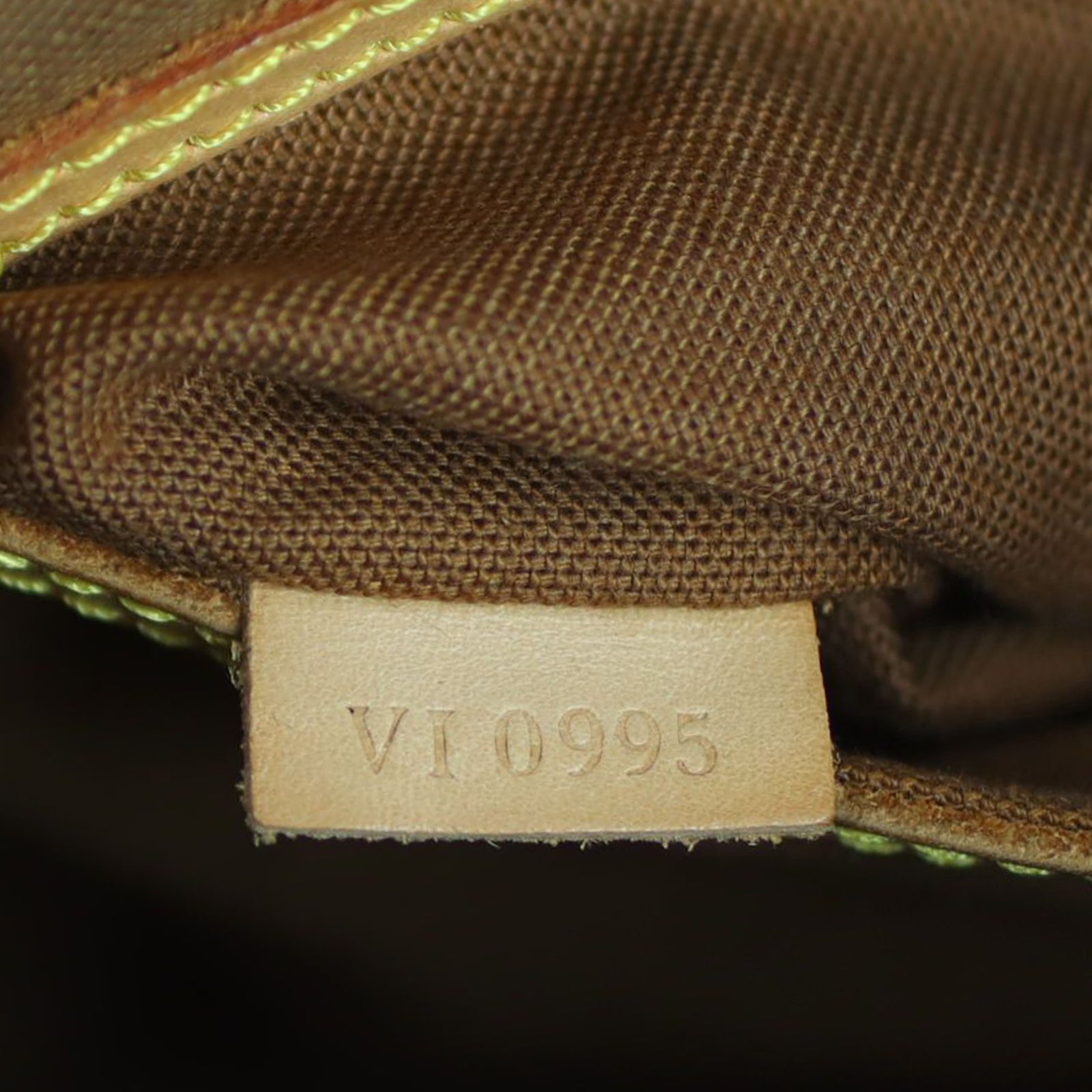 Louis Vuitton Alma PM Monogram Date code