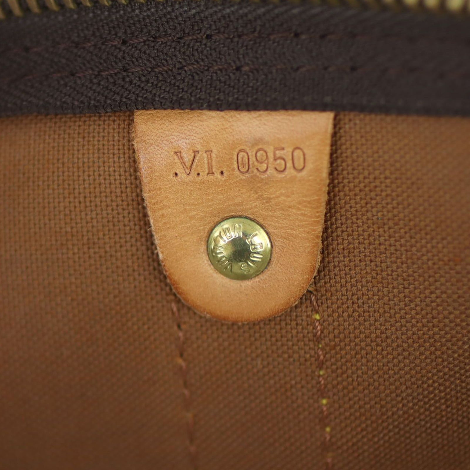 Louis Vuitton Keepall 45 Monogram Bandouliere Date code