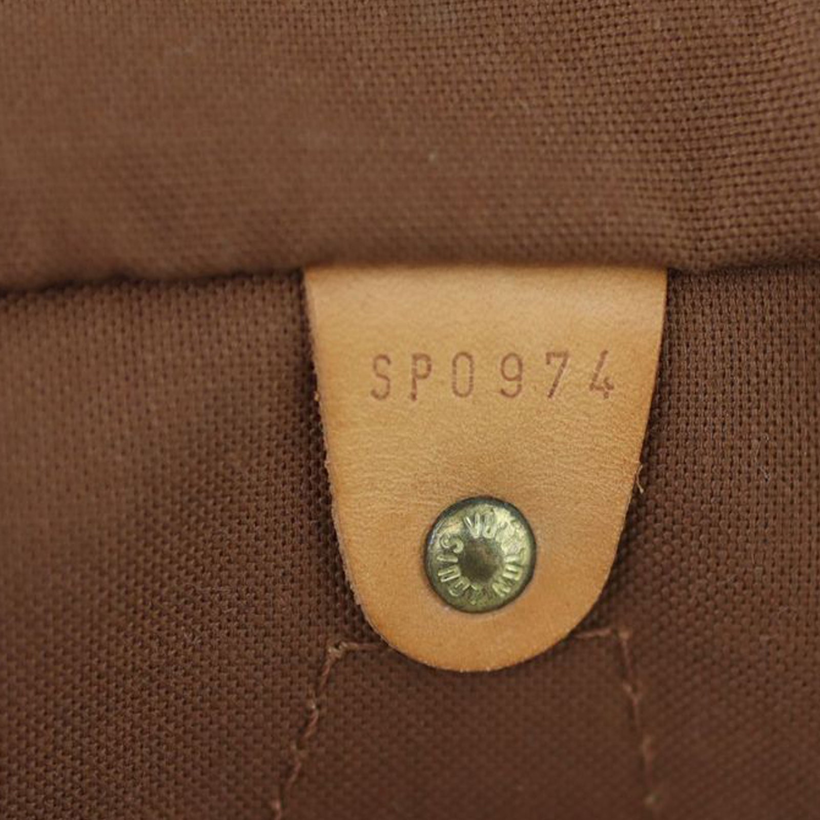 Louis Vuitton Speedy 40 Monogram Date code