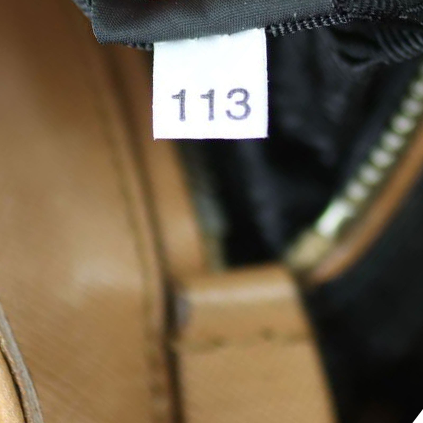 Prada Saffiano Righe Crossbody Date code