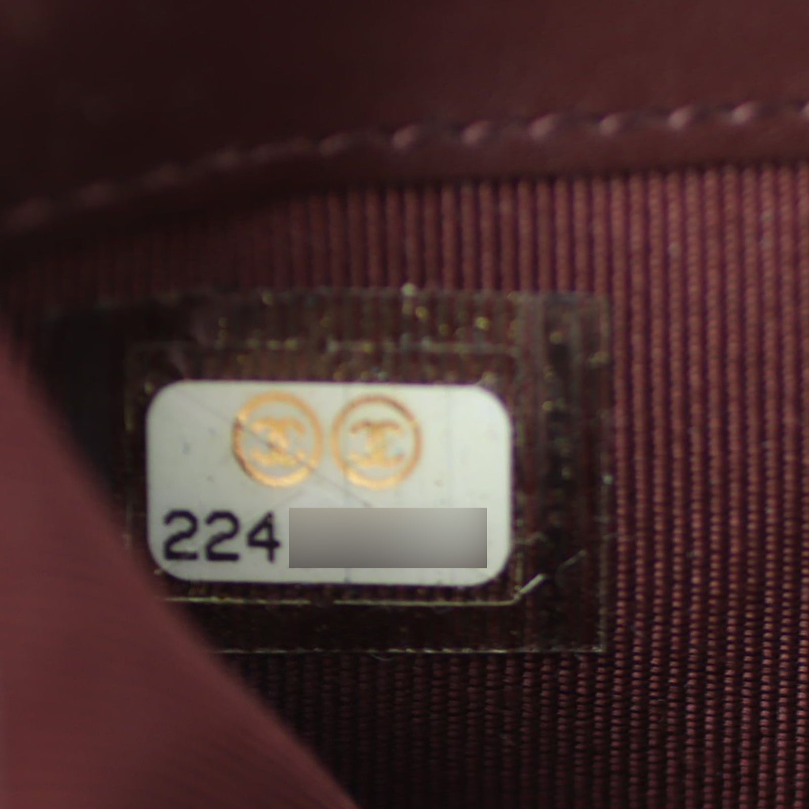 Chanel Classic Flap Tri-fold Wallet Date code