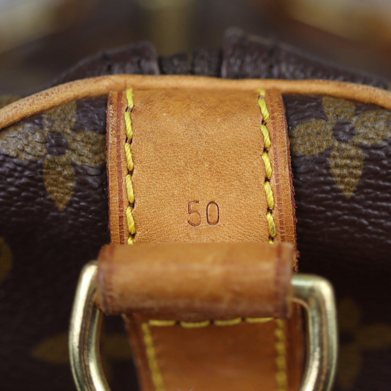 Louis Vuitton Keepall 50 Bandouliere Monogram Date code