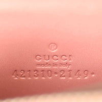 Gucci GG Blooms Zip Around Compact Wallet Stamp and Date code