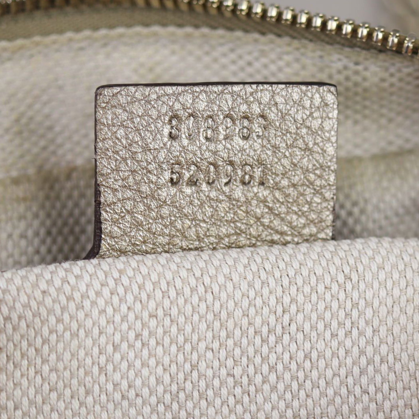 Gucci Soho Chain Bowler Date code