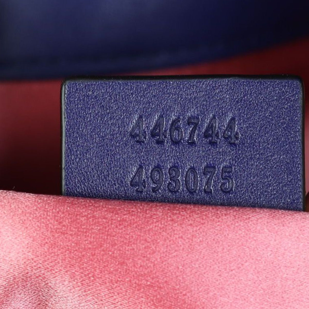 Gucci GG Marmont Velvet Mini Shoulder Bag Date code
