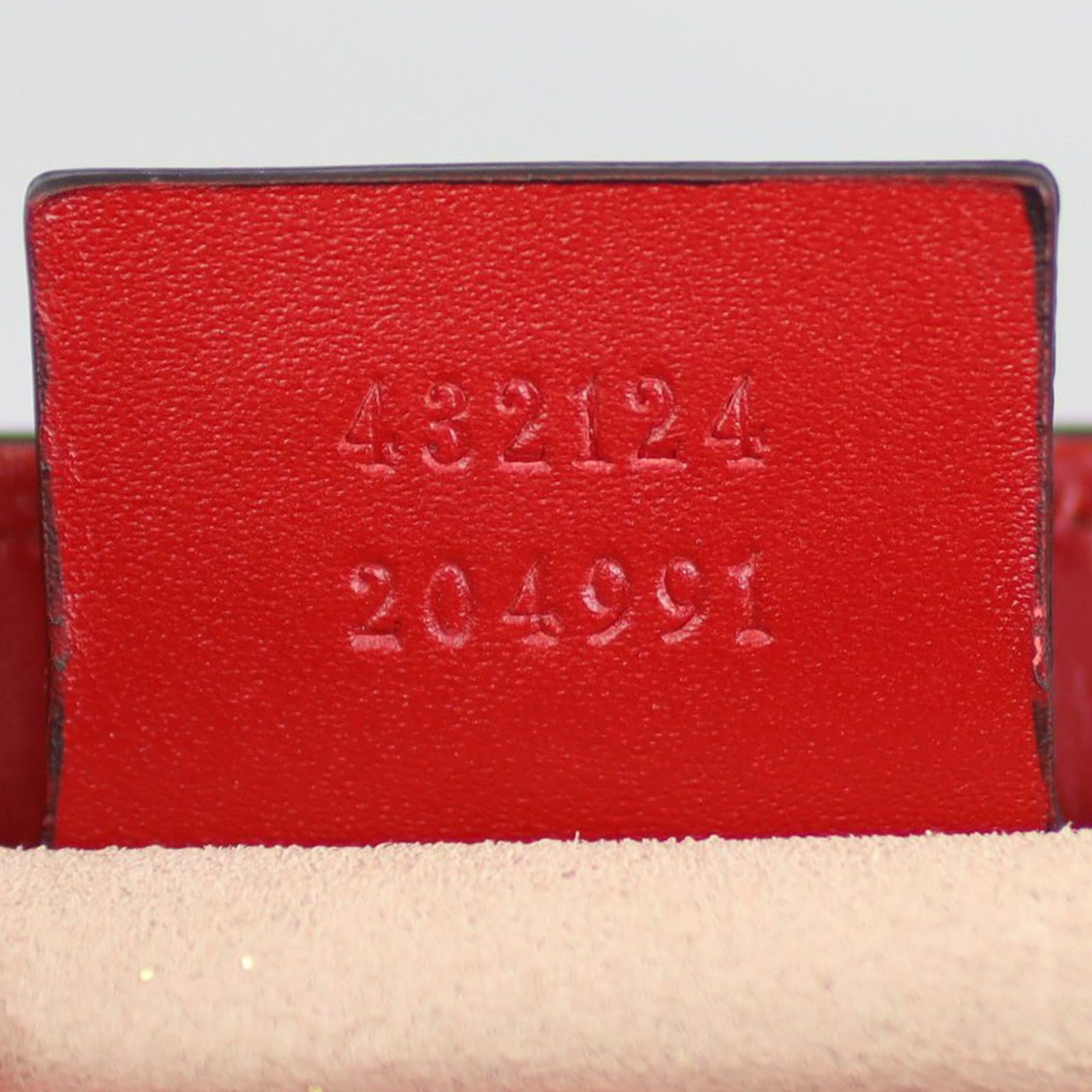 Gucci Guccissima Small Tote Date code