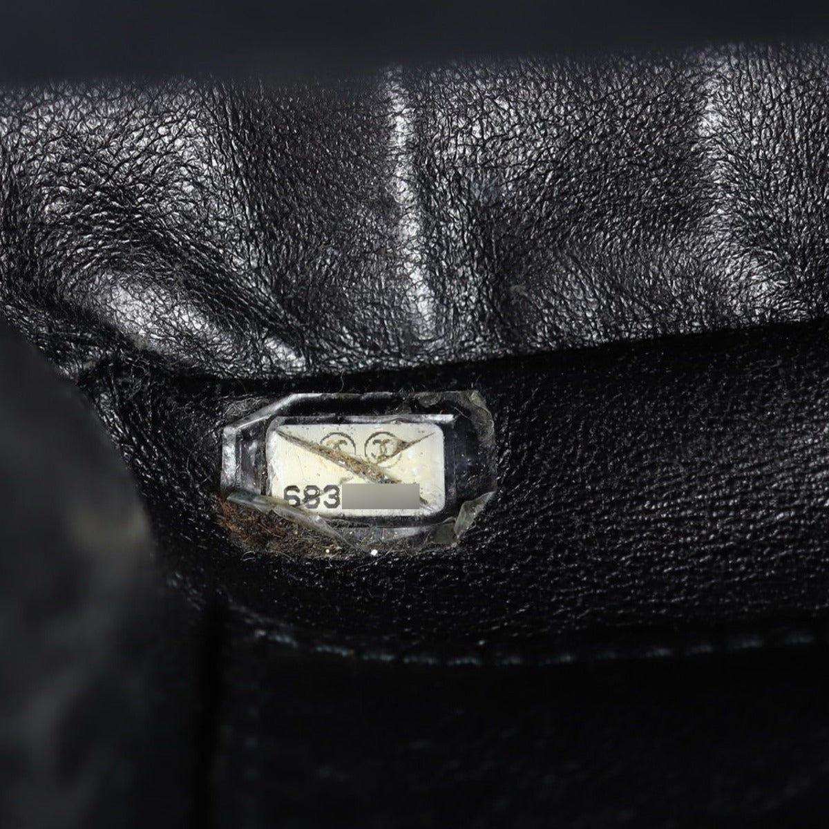 Chanel CC Canvas Chocolate Bar Chain Shoulder Bag Date code

