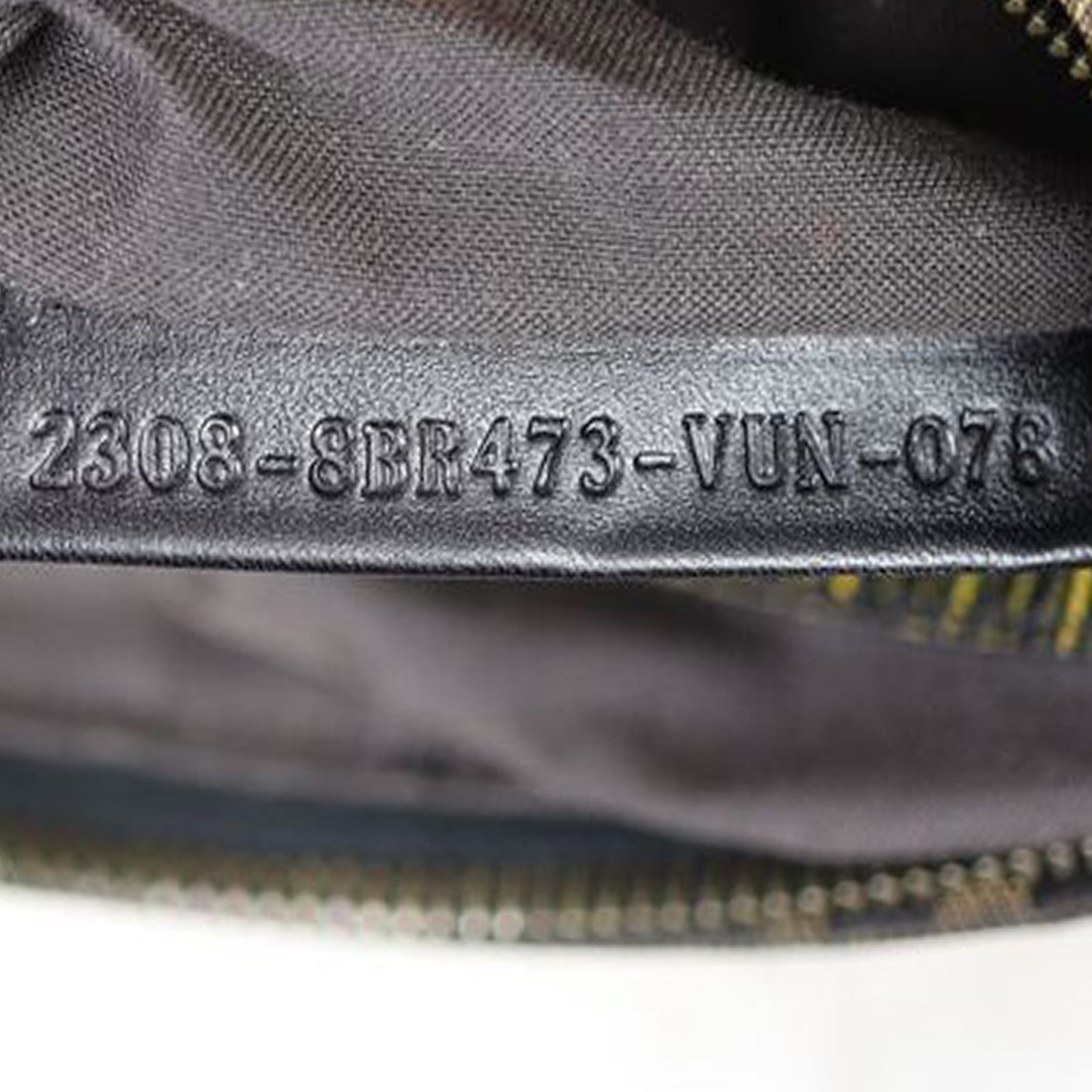 Fendi Zucca Chef Mini Hobo Date code