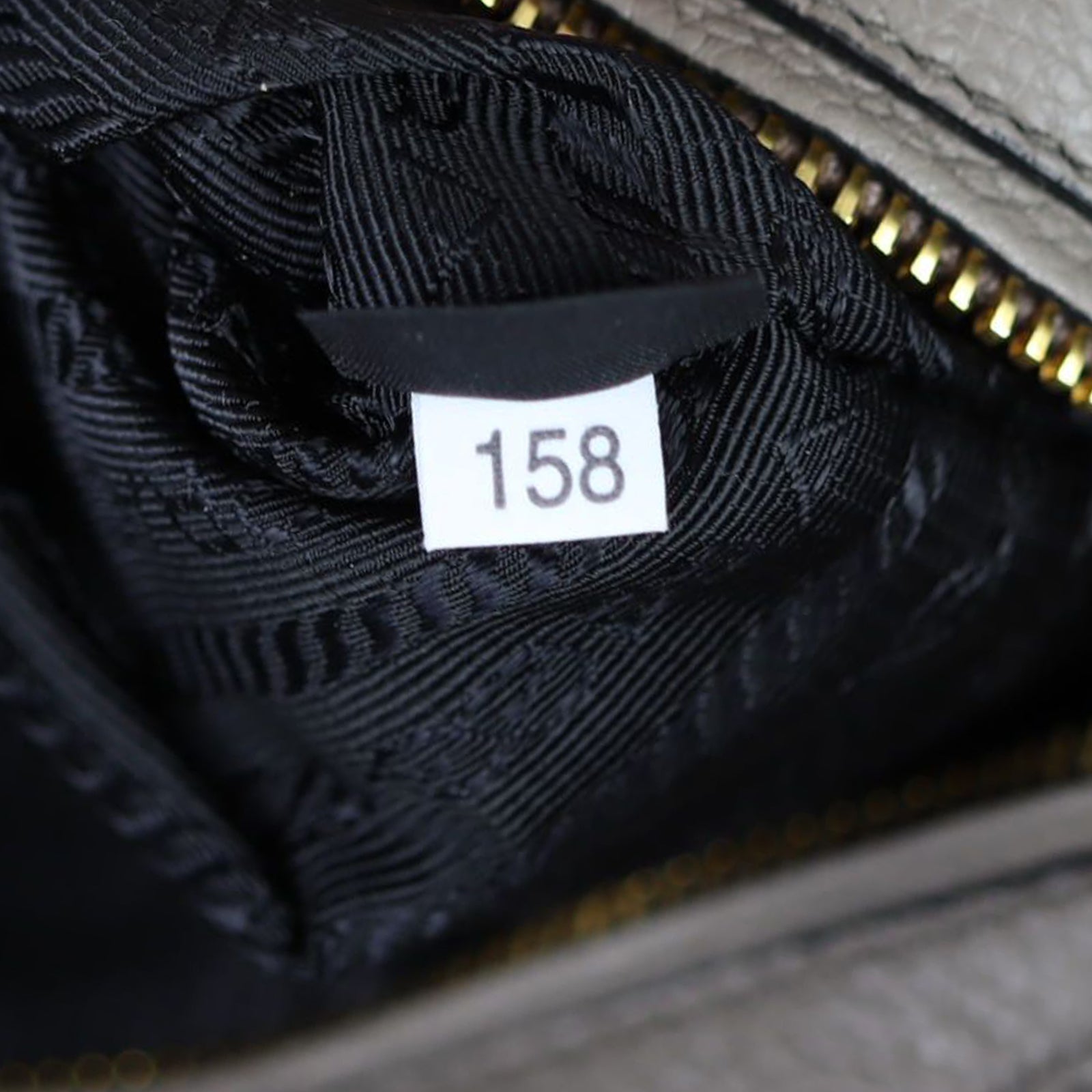 Prada Vitello Grain Shopping Tote Date code