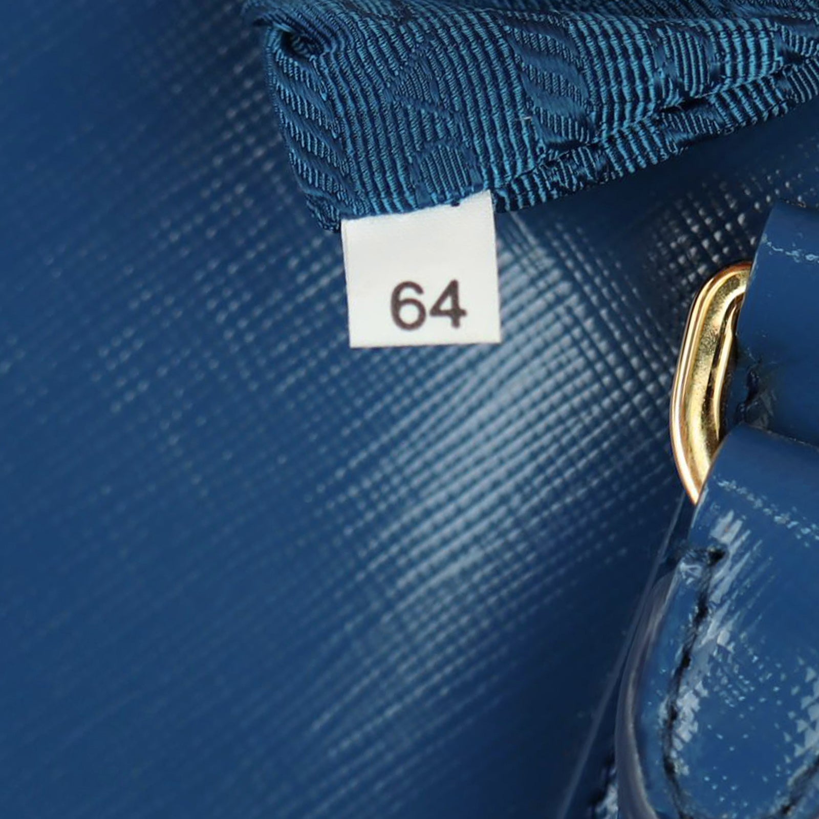 Prada Saffiano Vernice Bauletto Bag Date code